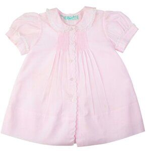 NWT Feltman Brothers Pink Scalloped Trim Slip Dress - Size 6 Months